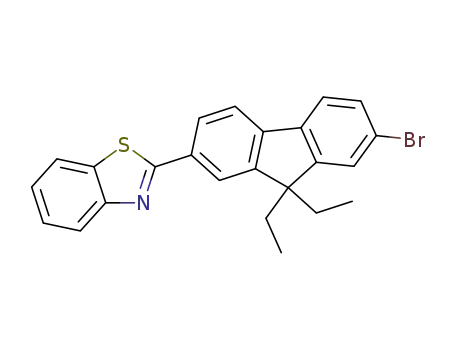 2-(7-Bromo-9,9-diethyl-9H-fluoren-2-YL)-1,3-benzothiazole