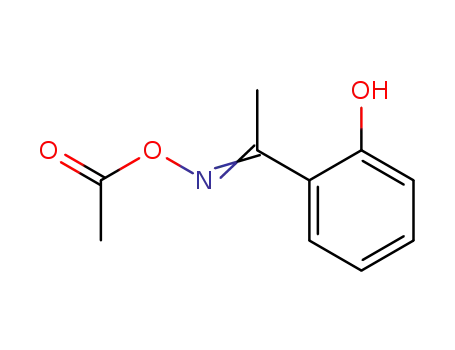 Molecular Structure of 54758-75-7 (2'-HYDROXYACETOPHENONE OXIME ACETATE)