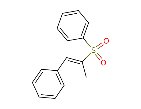 Benzene,[[(1E)-1-methyl-2-phenylethenyl]sulfonyl]- cas  30246-74-3