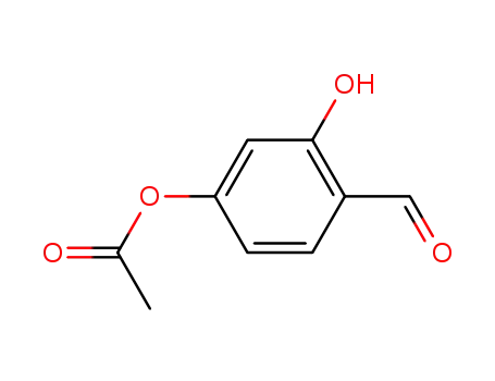 4-Formyl-3-hydroxyphenyl acetate