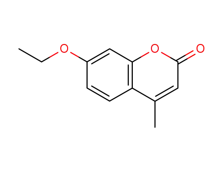 Molecular Structure of 87-05-8 (7-Ethoxy-4-methyl-2H-chromen-2-one)