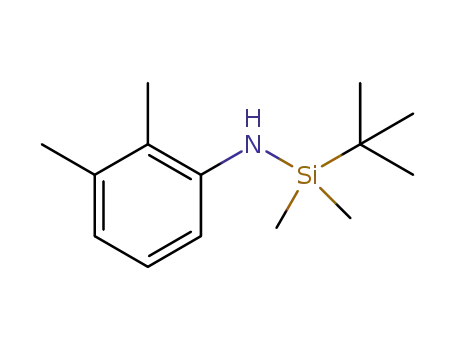 Molecular Structure of 1321455-35-9 (1-tert-butyl-N-(2,3-dimethylphenyl)-1,1-dimethylsilanamine)