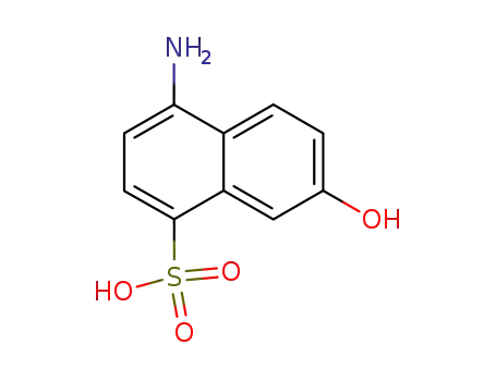 4-amino-7-hydroxy-naphthalene-1-sulfonic acid