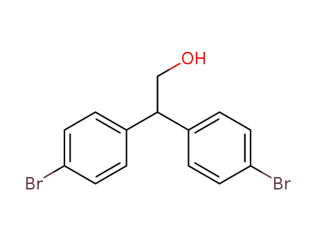 Molecular Structure of 1007224-79-4 (2,2-bis(4-bromophenyl)ethanol)