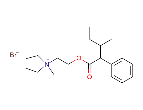 Ethanaminium,N,N-diethyl-N-methyl-2-[(3-methyl-1-oxo-2-phenylpentyl)oxy]-, bromide (1:1)