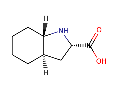 1H-Indole-2-carboxylicacid,octahydro-,[2R-(2-alpha-,3a-alpha-,7a-alpha-)]-(9CI)