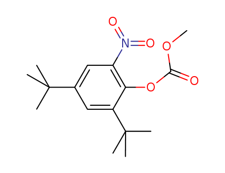 Carbonic acid 2,4-di-tert-butyl-6-Nitro-phenyl ester Methyl ester