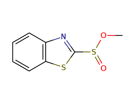 2-BENZO[D]THIAZOLESULFINIC ACID,METHYL ESTER(6CI,7CI,9CI)