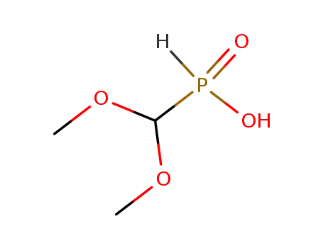 Molecular Structure of 65600-75-1 (Phosphinic acid, (dimethoxymethyl)-)