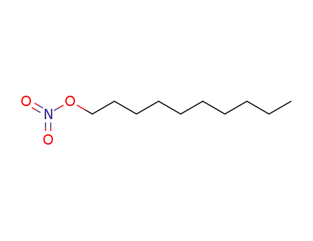 Molecular Structure of 2050-78-4 (Nitric acid decyl ester)