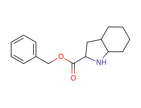 Molecular Structure of 82717-90-6 (1H-Indole-2-carboxylic acid, octahydro-, phenylmethyl ester)