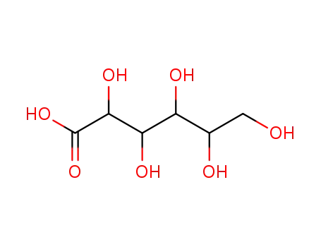 Molecular Structure of 7760-07-8 (Hexanoic acid, 2,3,4,5,6-pentahydroxy- (7CI, 8CI))