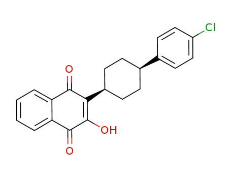 Molecular Structure of 137732-39-9 (cis-Atovaquone)
