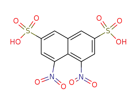 Molecular Structure of 90947-32-3 (2,7-Naphthalenedisulfonic acid, 4,5-dinitro-)