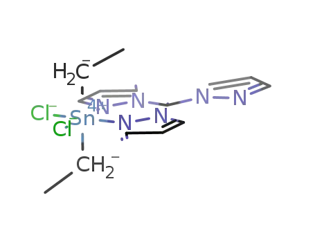 [(C<sub>2</sub>H<sub>5</sub>)2SnCl<sub>2</sub>(C<sub>3</sub>H<sub>3</sub>N<sub>2</sub>)3CH]