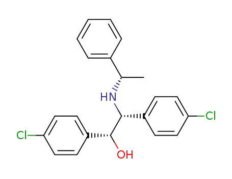 N-(1-Phenylethyl)-1,2-bis(p-chlorophenyl)-2-aminoethanol