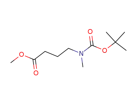 methyl 4-[[(1,1-dimethylethoxy)carbonyl]methylamino]butanoic acid