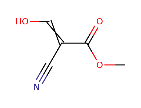 Molecular Structure of 87698-54-2 (methyl 2-cyano-3-hydroxyacrylate)