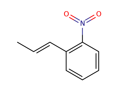 Molecular Structure of 4036-19-5 ((E)-1-nitro-2-(prop-1-en-1-yl)benzene)