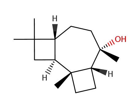 Molecular Structure of 169220-06-8 ((1S,2R,5R,6S,9R)-2,6,10,10-tetramethyltricyclo<7.2.0.0<sup>2,5</sup>>undecan-6-ol)