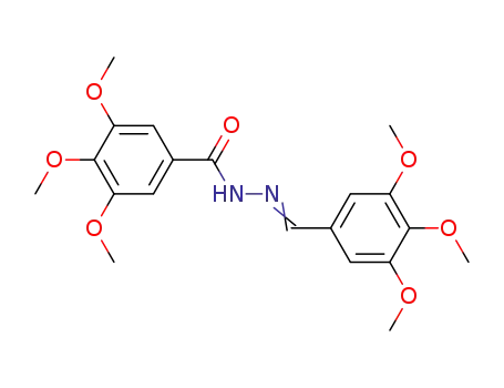 BENZOIC ACID, 3,4,5-TRIMETHOXY-, [(3,4,5-TRIMETHOXYPHENYL)METHYLENE]HYDRAZIDE