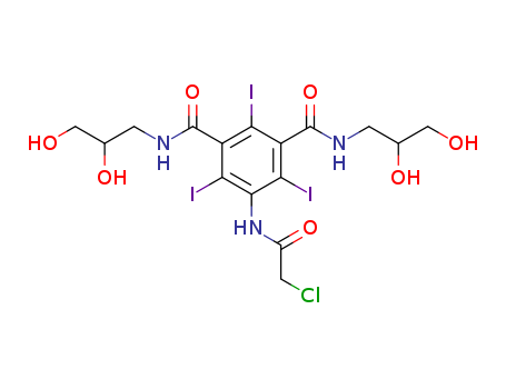 N,N'-bis(2,3-dihydroxypropyl)-5-(chloroacetamido)-2,4,6-triiodo-1,3-Benzenedicarboxamide