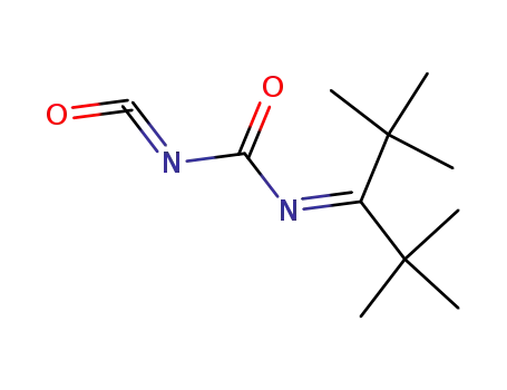 N-(2,2,4,4-Tetramethylpent-3-yliden)-carbaminsaeureisocyanat