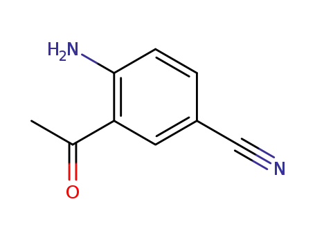 벤조니트릴, 3-아세틸-4-아미노-(9CI)