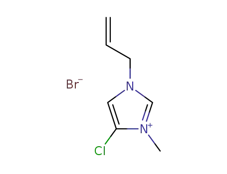 1-allyl-4-chloro-3-methyl-imidazolium; bromide