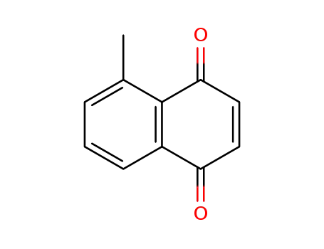 Molecular Structure of 571-63-1 (1,4-Naphthalenedione, 5-methyl-)
