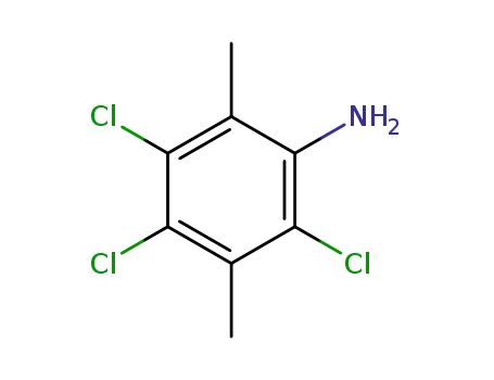 2,4,5-trichloro-3,6-dimethyl-aniline