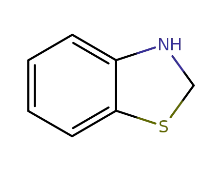 Molecular Structure of 4433-52-7 (benzothiazoline)