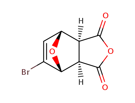 Molecular Structure of 118728-51-1 (5-brom-7-oxa-bicyclo<2.2.1>hept-5-en-2-exo,3-cis-dicarbonsaeureanhydrid)