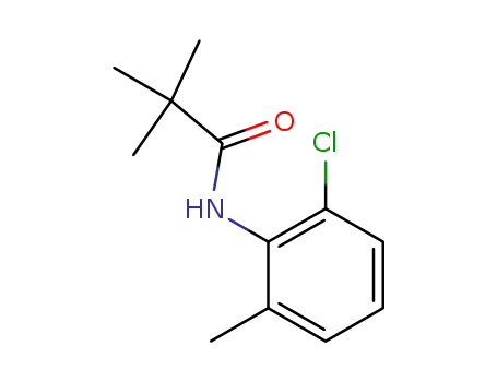 Molecular Structure of 150545-04-3 (N-(2-chloro-6-methylphenyl)pivalamide)