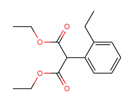 Molecular Structure of 94204-38-3 (diethyl 2-(2-ethylphenyl)malonate)