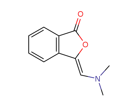 Molecular Structure of 89651-28-5 (3-[(DIMETHYLAMINO)METHYLENE]-2-BENZOFURAN-1(3H)-ONE)