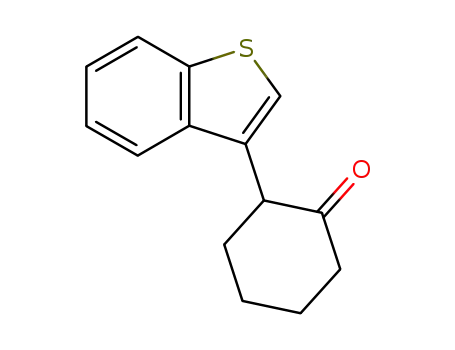Molecular Structure of 143357-90-8 (Cyclohexanone, 2-benzo[b]thien-3-yl-)