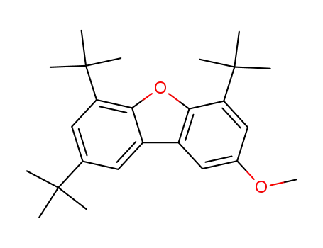 2,4,6-tri-tert-butyl-8-methoxydibenzo[b,d]furan
