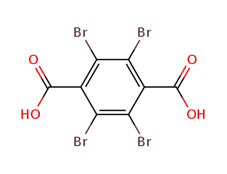 Molecular Structure of 5411-70-1 (TETRABROMOTEREPHTHALIC ACID)