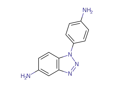 1-(4-amino-phenyl)-1<i>H</i>-benzotriazol-5-ylamine