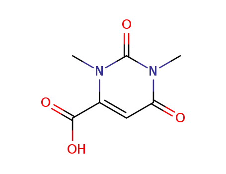 Molecular Structure of 4116-38-5 (1,3-DIMETHYLOROTIC ACID)