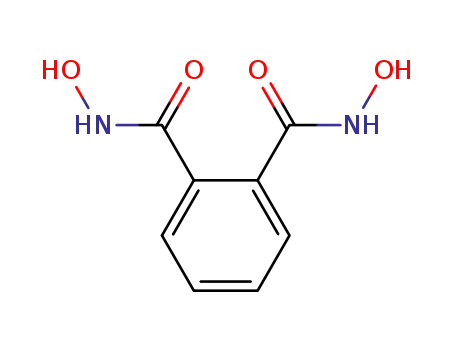 Molecular Structure of 30669-69-3 (1,2-Benzenedicarboxamide, N,N'-dihydroxy-)