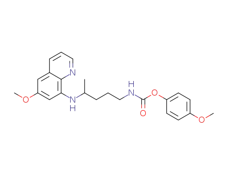 8-[4-(4-methoxyphenoxycarbonyl)amino-1-methylbutylamino]-6-methoxyquinoline
