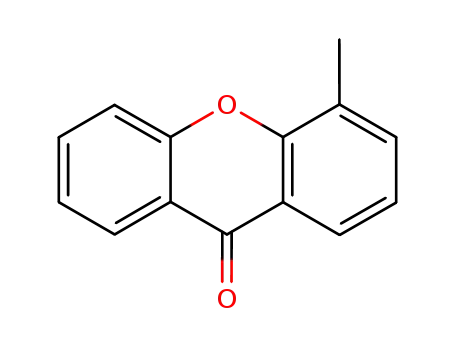 Molecular Structure of 5396-28-1 (4-methyl-9H-xanthen-9-one)