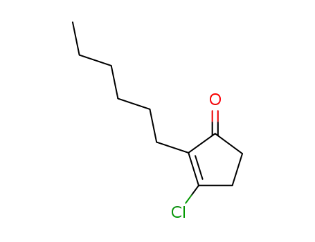3-Chloro-2-hexyl-cyclopent-2-enone