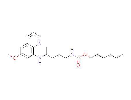 8-[4-(1-hexyloxycarbonyl)amino-1-methylbutylamino]-6-methoxyquinoline