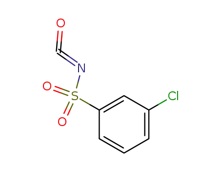Molecular Structure of 68984-05-4 (Benzenesulfonyl isocyanate, 3-chloro-)