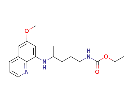 8-(4-ethoxycarbonylamino-1-methylbutylamino)-6-methoxyquinoline