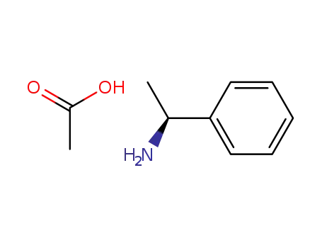 Molecular Structure of 72190-33-1 (S-phenyl ethyl ammoniumacetate)