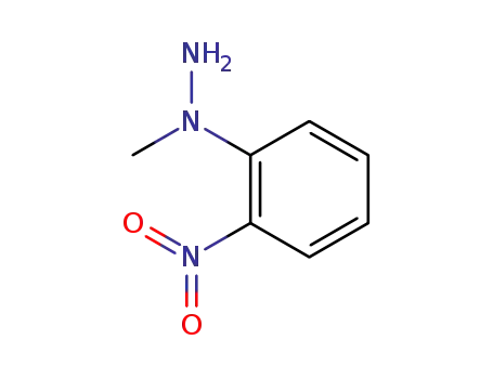 Molecular Structure of 67522-05-8 (N-METHYL-N-2-NITROPHENYLHYDRAZINE)